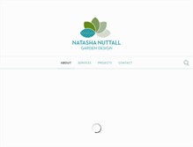 Tablet Screenshot of natashanuttallgardens.com